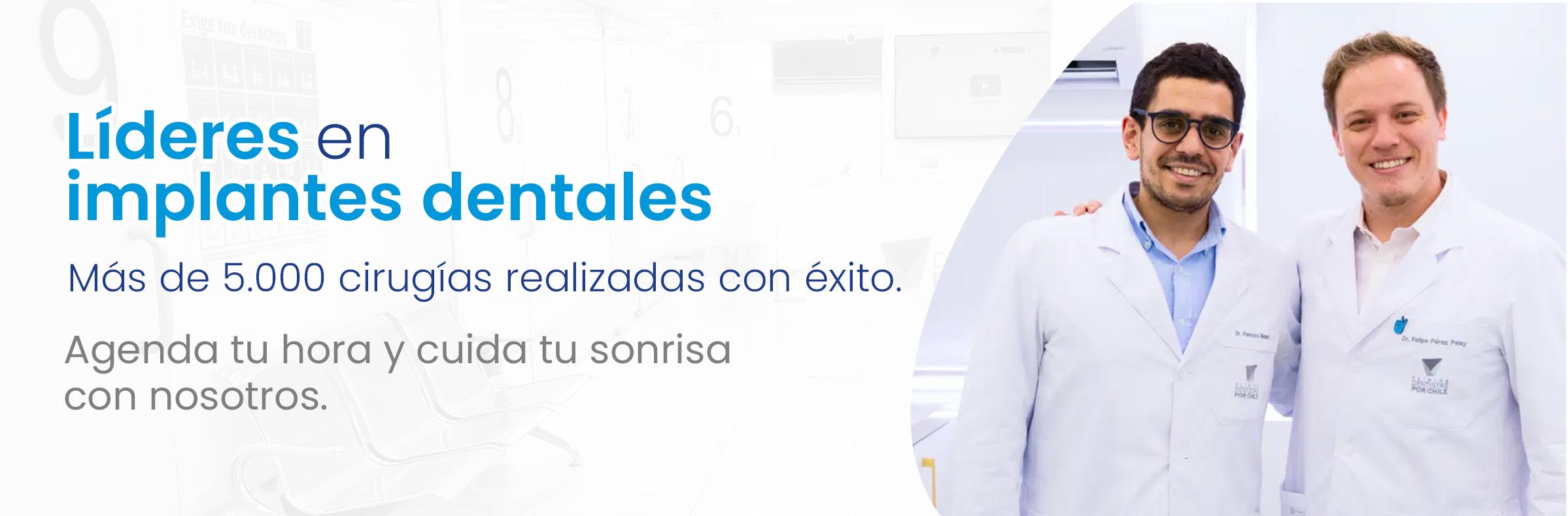 Lideres en implantes dentales